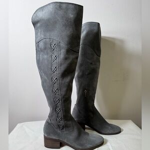 Vince Camuto women’s tall knee length blushed boots. Size 7